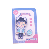 Épingle en métal de dessin animé personnalisé émail épingle personnalisée groupe de rock insignes émail avec badge de support