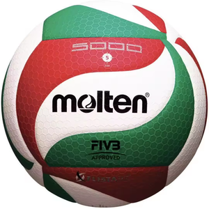 Balón de <span class=keywords><strong>Voleibol</strong></span> de PVC Fundido de Alta Calidad OEM, Tamaño 5, Suave al Tacto, Venta Directa de Fábrica a Bajo Precio - Product Image 1