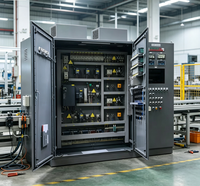 Boîtier de distribution d'alimentation AC industriel en métal 100A avec disjoncteur IP30/IP40/IP54, PDU à verrouillage intelligent 480V-690V