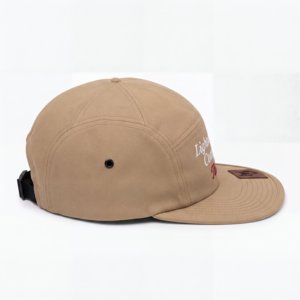 Wholesale Custom Logo <b>Flat</b> Embroidered 7 Panel Denim Cap Vintage Washed Cotton Gorras <b>Hat</b> Manufacturer - Product Image 6