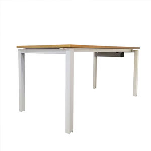 Mesa de oficina ejecutiva de madera personalizada, muebles de diseño de estilo moderno de lujo, venta al por mayor, OEM, gran oferta - Product Image 3