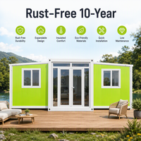 Maison Modulaire Préfabriquée Conteneurisée 20 pieds avec Panneaux Sandwich pour Résidences Sociales Économiques – Zone Libre de Taxes en Amérique du Sud