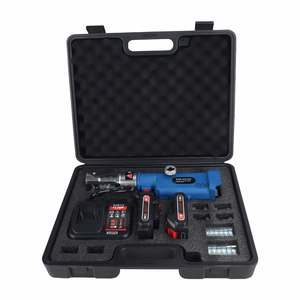 SME-240300 Battery-Powered Hydraulic Crimping <b>Tool</b> - Straight Handle Cable Crimper SME-240300 Battery Powered Cable Cri - Product Image 6