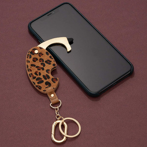 เคสหนังสำหรับใส่ปากกาสไตลัสแบบพวงกุญแจ, เคสใส่ปากกาหน้าจอสัมผัสอเนกประสงค์สำหรับแท็บเล็ตและโทรศัพท์มือถือ, ที่เปิดประตูแบบไร้สัมผัสสำหรับ - Product Image 3