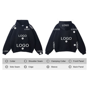 جودة عالية OEM مخصص الرجال عارضة مخطط القطن الثقيل تي شيرت عالية الشارع خمر جولة الرقبة تي شيرت للجانبين - Product Image 4