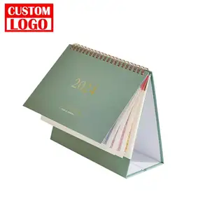 2024 gifts for promotion Office Supplies Custom Printing Custom 2024 Desk Calendar