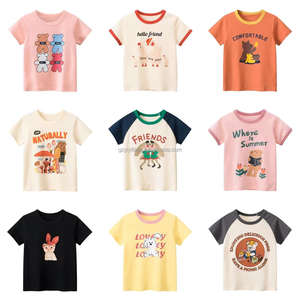 Venta al por mayor de camisetas para bebés, camisetas de manga abullonada para niños, camisetas y pulóveres de dibujos animados para niños pequeños - Product Image 3