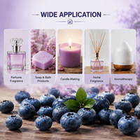 Minyak Konsentrat Aroma Buah Alami Blueberry Grosir untuk Pembuatan Lilin, Sabun, Parfum - Kelas Kosmetik Organik