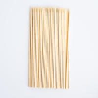 Brochettes de bambou standard d'exportation de haute qualité longues brochettes de barbecue en bambou jetables pour barbecue