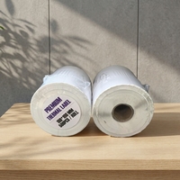 Papel Adhesivo Térmico Brillante Resistente al Aceite y al Calor Stanyoar, Rollo de Etiquetas Autoadhesivas de 100x100mm para Uso Industrial