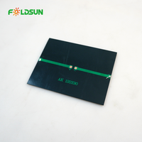 Panneau solaire scientifique FOLDSUN pour travaux sur le terrain, personnalisé 3.5V/5V, mini, en époxy, monocristallin PERC, 120x90mm, CE, pour une efficacité de 22.7%