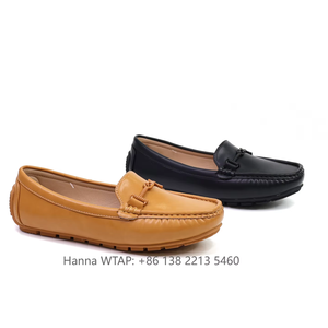 Mocasines informales cerrados para mujer, <span class=keywords><strong>calzado</strong></span> plano para mujer, zapatos planos con rosca de gran tamaño, zapatos extensibles, zapatos de fábrica - Product Image 1