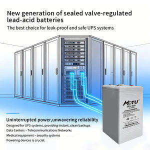 Batería de gel recargable regulada por válvula de 2V 600Ah, baterías SLA para respaldo de UPS, almacenamiento de energía solar, estación base de telecomunicaciones - Product Image 5