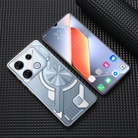 Teléfono Inteligente GT10 Pro Android 9.0, Pantalla Completa de 6.6 Pulgadas, 3GB de RAM, 64GB de ROM, Desbloqueo Facial, Red 3G 4G, Doble SIM, Teléfono Móvil Moderno