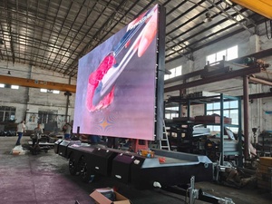 Pantalla LED Publicitaria Gigante Personalizada para Exteriores de 5x3 Metros a Todo Color, <span class=keywords><strong>Remolque</strong></span> Móvil con Pantalla LED para <span class=keywords><strong>Alquiler</strong></span>, Ideal para Grandes Eventos Deportivos - Product Image 3