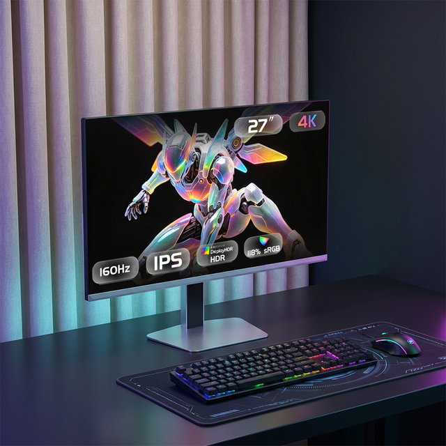 24.5 Inch IPS LCD Esports Monitor FHD 600Hz 21:9 Ultra Fast Gaming Display Flat Screen Desktop Monitor for OEM ODM Buyers