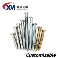 Vis à béton Torx à tête fraisée, vente en gros usine, vis à maçonnerie autotaraudeuse 10.9, pour fixation de cadres de portes et fenêtres en briques, disponible