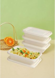 Wholesale Food Storage Containers Rectangular Takeaway Disposable <b>Microwave</b> Safe Lunch Containers for Fast Food - Product Image 3