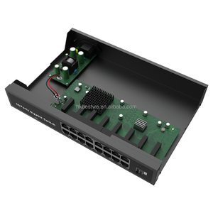 16 Ports Gigabit RJ45 <b>Switch</b> with 32Gbps Switching Capacity Desktop or Rackmount Metal <b>Case</b> 16GE Ethernet <b>Switch</b> - Product Image 6