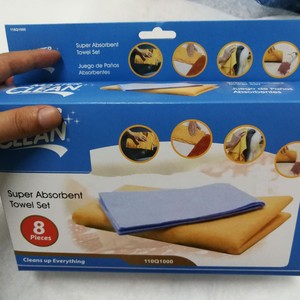 Washable <b>Kitchen</b> Dish <b>Cloth</b> Non-Woven Cleaning Shammy Towel Super Absorbent Shammy <b>Cloth</b> - Product Image 6