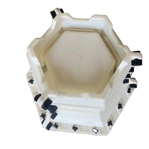 2024 mới ngoài trời Vườn trang trí bê tông planter Chậu hoa ABS tiêm khuôn mẫu cho pre-cast cho hộ gia đình gạch đá - Product Image 2