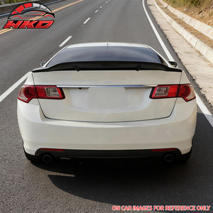 Alerón Trasero Estilo R para Acura TSX Sedán 2009-2014, Impresión de Fibra de Carbono - Product Image 2