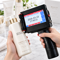 Imprimante jet d'encre portable avec interface multilingue pour le support après-vente, codage de date sur emballages alimentaires et cartons de lait
