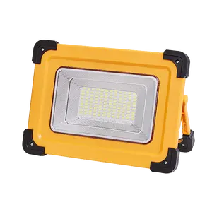 Портативные светодиодные рабочие фонари, перезаряжаемый прожектор с USB и солнечной зарядкой, дизайн для наружного освещения