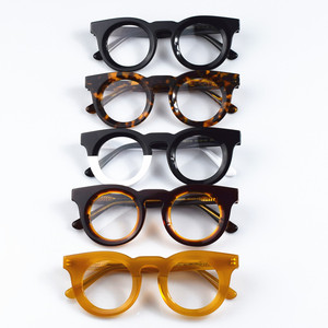 Montature per Occhiali in Acetato Geometriche Rotonde <span class=keywords><strong>Speciali</strong></span> per Tutti i Tipi di Viso, Occhiali Ottici di Lusso di Alta Qualità - Product Image 1