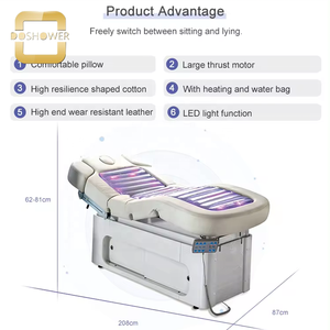Table de massage de soin du visage complet du corps usine pour spa lit sensoriel avec 1 moteur de baignoire chauffante à led lit de spa de massage d'hôtel - Product Image 4
