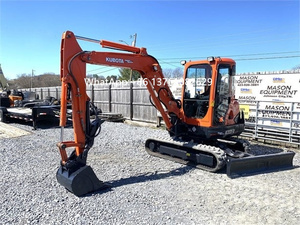 รถขุดไฮดรอลิกแบบตีนตะขาบ Kubota KX121-3 มือสอง ราคาโรงงานถูก พร้อมขาย - Product Image 6