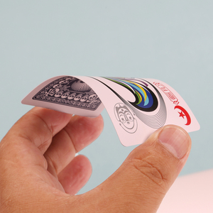 Custom Printed PVC <b>Playing</b> <b>Cards</b> Waterproof Plastic Poker Deck Traditional Illustration Flexible Game <b>Cards</b> Wholesale OEM - Product Image 1