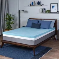 Gel Infused Memory Foam Matratze Topper Kühl matratze Pad Belüftet und atmungsaktiv