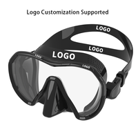 Nouveau design de lunettes de plongée anti-buée, équipement de plongée en apnée, masques de plongée à faible volume, personnalisables