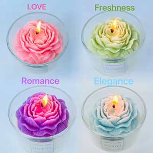 Luxury Handmade Floral-scented Soy Wax <b>Candles</b> <b>Bulk</b> Custom Aromatherapy Scented <b>Candles</b> Suitable for Home and Wedding Fragrances - Product Image 4