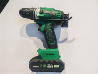 Perceuse sans fil à couple élevé, tournevis électrique à 2 vitesses pour le perçage du bois et du métal, kit d'accessoires complet