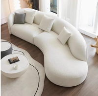 Ensemble de canapé-lit moderne en PU compressé sous vide pour le salon