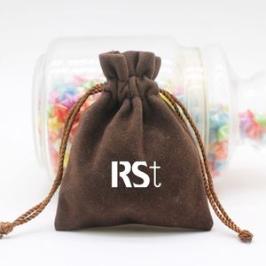 Bolsa de Joyería de Terciopelo Personalizada al por Mayor, Bolsa de Viaje para Joyas con Impresión de Logotipo, Reciclable, para Relojes, Collares y Piedras Preciosas - Product Image 3