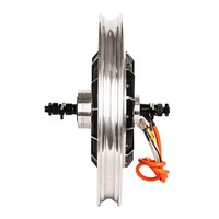 Moteur de roue à moyeu BLDC étanche YM DC 72V 3000W 17 pouces, prix de gros d'usine pour moto électrique