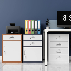 Meuble de classement vertical moderne et populaire en acier à <span class=keywords><strong>5</strong></span> <span class=keywords><strong>tiroirs</strong></span> verrouillables pour bureau et entreprise - Product Image 2