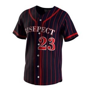 Maillot de baseball personnalisé haut de gamme avec tissu respirant à séchage rapide, design sublimé et coupe confortable pour les sports d'équipe - Product Image 1