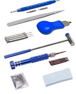 185 Piezas Herramientas para Reparación de Relojes, Kit de Reparación de Relojes con Abrecajas, Cambio de Batería, Herramienta para Barras de Resorte, Caja de Herramientas, Regalos para Fiestas - Product Image 4