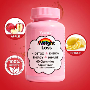 Gommes au vinaigre de cidre de pomme de marque privée Perte de poids Favoriser la digestion Soutien à la gestion du poids Minceur Brûlage des graisses - Product Image 4