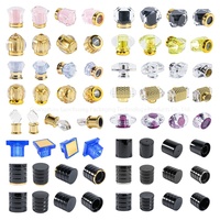 Bouchon de flacon de parfum de luxe GC, taille de col serti 15 mm, couvercles supérieurs pour emballage cosmétique, conteneur en verre