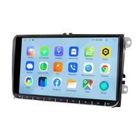 Reproductor MP5 de 9 Pulgadas con Sistema Android, Navegación GPS, Host CarPlay Adecuado para Navegador Volkswagen de Pantalla Grande