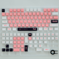 Custom Cherry Profile PBT Keycaps 5-Sided Dye-Sublimation Personalized DT502 Model Custom Languages for Mechanical Keyboard