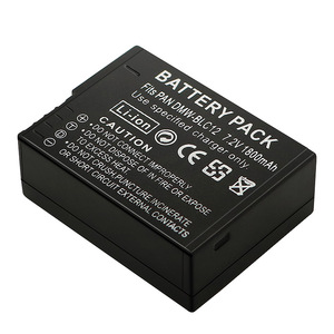 Batería de Cámara Totalmente Decodificada de 1800mAh DMW-BLC12 DMWBLC12 DMW BLC12 para Lumix G85 G6 <span class=keywords><strong>G7</strong></span> GH2 FZ200 FZ2500, Baterías Digitales - Product Image 1