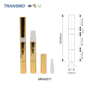 Tubo vacío giratorio para esmalte de uñas, botella con pincel personalizable, tubos para aceite labial y brillo labial, envases para crema de ojos, proveedor de envases - Product Image 2
