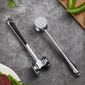 Zinc <b>Meat</b> <b>Mallet</b> Hanging Kitchen Beef Tenderizer Clamp Tool Hammer Pounder - Product Image 4