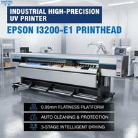 Nueva Impresora de Inyección de Tinta UV de Formato Ancho de 10 pies (3.2 Metros) Totalmente Automática para Impresión de Pancartas y Vinilos en Rollo